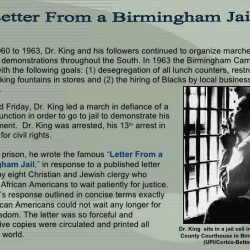 Letter birmingham jail jr text mlk dr analysis examples dependent king martin luther summary action