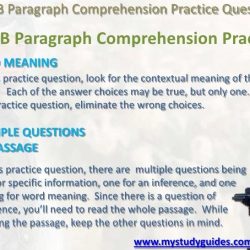 Asvab paragraph comprehension practice test